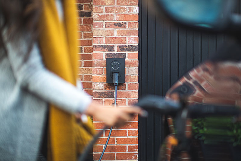 Zaptec EV charge point installation for Holiday Homes