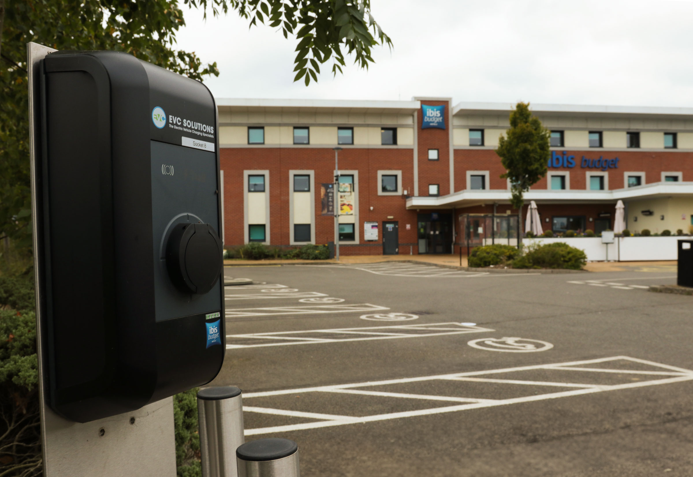 Ibis Budget Hotel customer EV charging installations